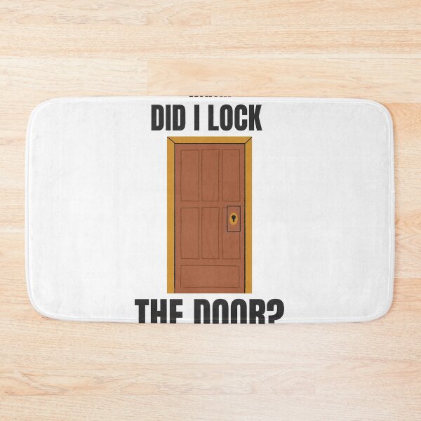 Item preview, Wait... Did I Lock the Door? | Funny Overthinking Humor T-Shirt designed and sold by ConsolAssoc Creative Studio.