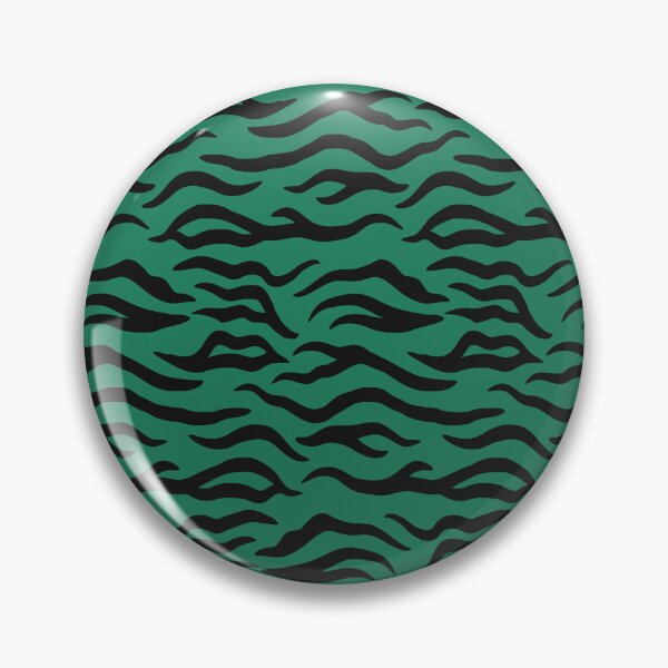Item preview, Green and Black tiger print designed and sold by pattern-archive.