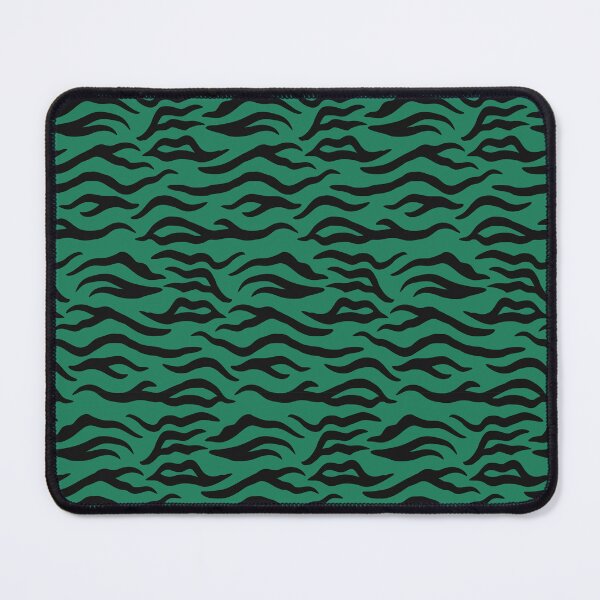 Item preview, Green and Black tiger print designed and sold by pattern-archive.