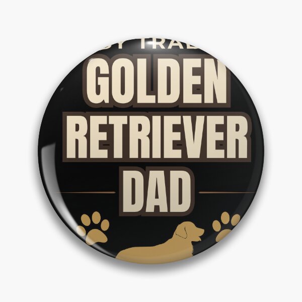 Item preview, Truck Driver By Trade Golden Retriever Dad By Choice Funny Dog Lover Gift T-Shirt designed and sold by Uvclick.