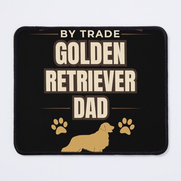Item preview, Truck Driver By Trade Golden Retriever Dad By Choice Funny Dog Lover Gift T-Shirt designed and sold by Uvclick.