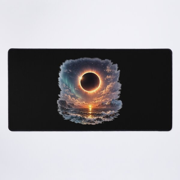 Item preview, Total Solar Eclipse August 12 2026 Spain Iceland Beach Viewer designed and sold by FANTASYoDarknes.