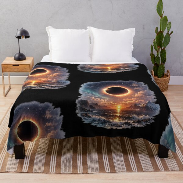 Item preview, Total Solar Eclipse August 12 2026 Spain Iceland Beach Viewer designed and sold by FANTASYoDarknes.