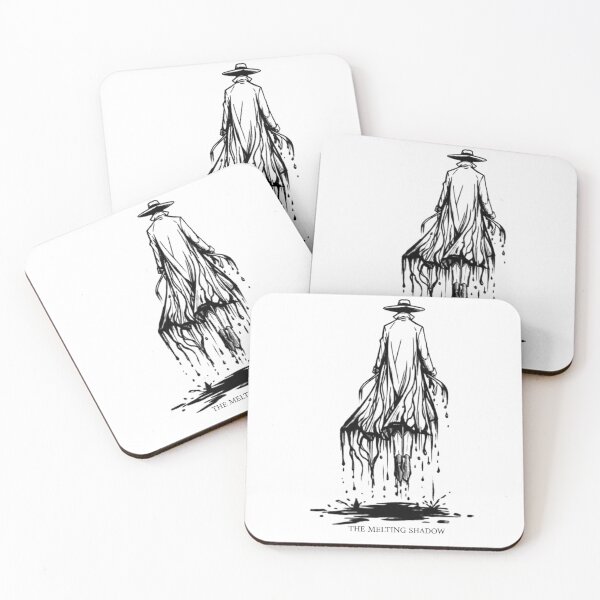 Item preview, The Melting Shadow Floating Detective Noir Sketch designed and sold by VintryOff.