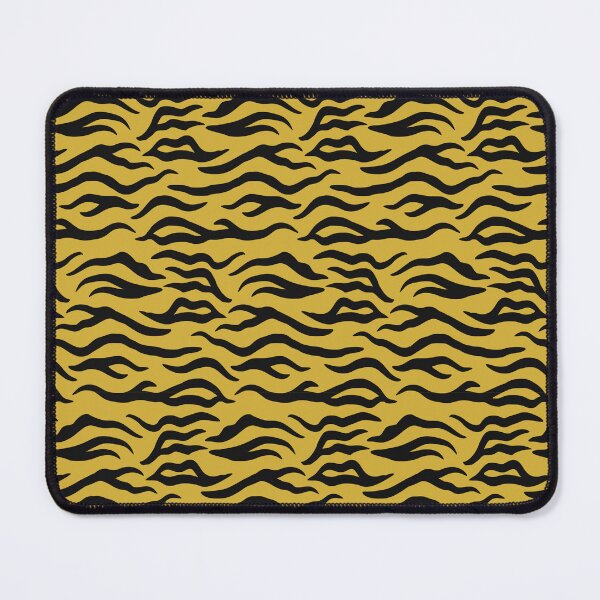 Item preview, Gold and Black tiger print designed and sold by pattern-archive.
