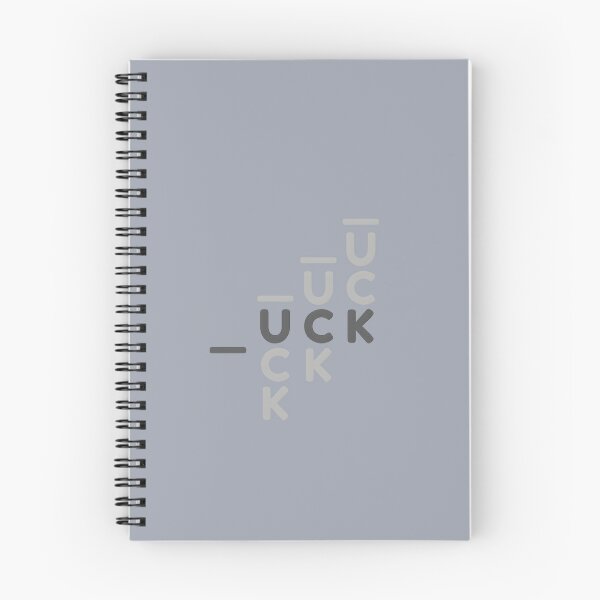 Item preview, Abstract Vertical Typographic Luck Word Puzzle designed and sold by VibeShift Studio.