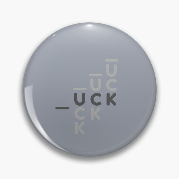 Item preview, Abstract Vertical Typographic Luck Word Puzzle designed and sold by VibeShift Studio.
