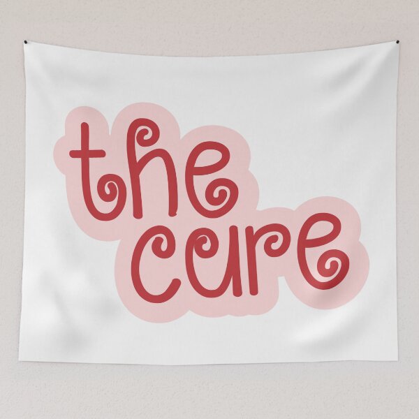 Item preview, the cure pink outlined designed and sold by Aesthetic Crew.
