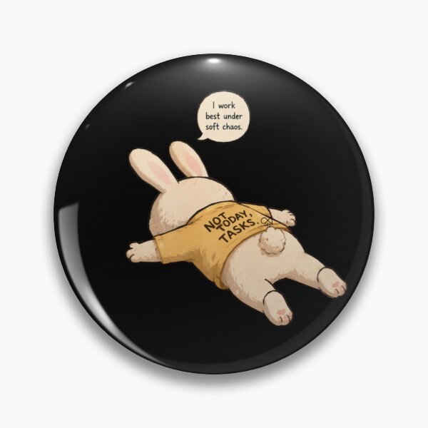 Item preview, PROCRASTINATION LIKE... LaMaisonOfMY PROCRASTINATION RABBIT COLLECTION | BLACK Edition | No.01 designed and sold by LaMaisonOfMY.