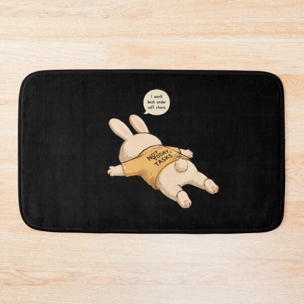 Item preview, PROCRASTINATION LIKE... LaMaisonOfMY PROCRASTINATION RABBIT COLLECTION | BLACK Edition | No.01 designed and sold by LaMaisonOfMY.