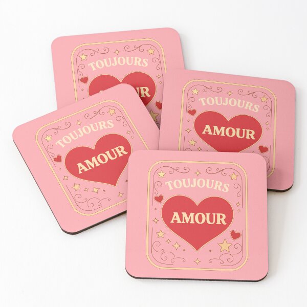 Item preview, Toujours Amour Vintage French Heart Aesthetic designed and sold by AbsoluteMotif.