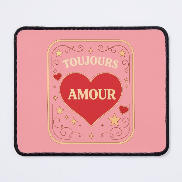 Item preview, Toujours Amour Vintage French Heart Aesthetic designed and sold by AbsoluteMotif.