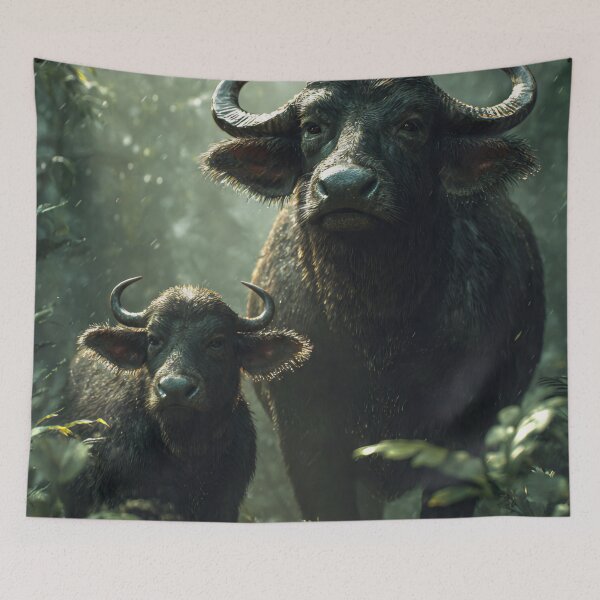 Item preview, Cape Buffalo  designed and sold by AwesomeDigiShop.