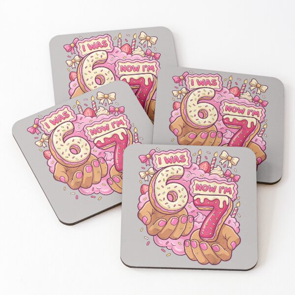 Item preview, I was 6 Now I'm 7 7th Birthday 6 7 Birthday Girls designed and sold by mjohnson9.