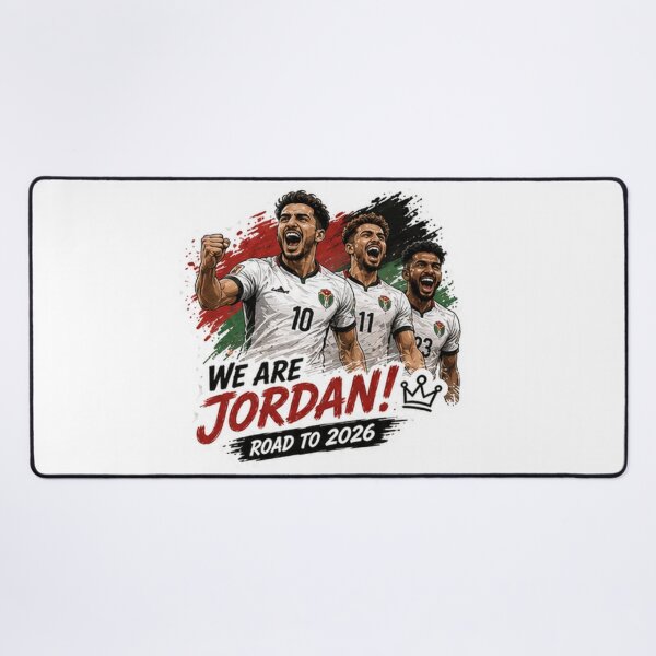 Item preview, We Are Jordan! Road to World Cup 2026 Football Fan Sticker designed and sold by syndia2209.