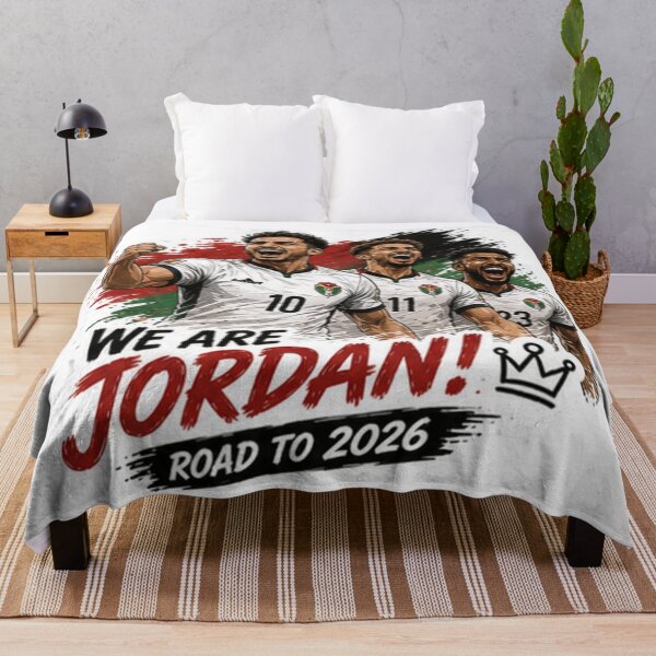 Item preview, We Are Jordan! Road to World Cup 2026 Football Fan Sticker designed and sold by syndia2209.