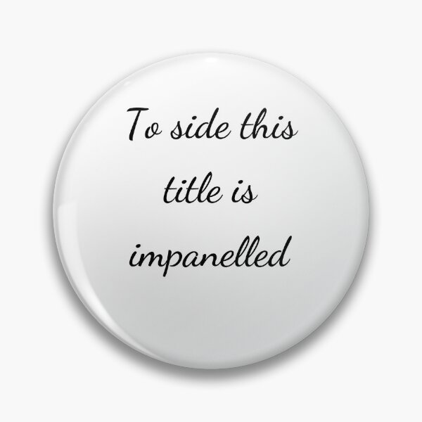Item preview, "To side this title is impanelled" - handwriting black designed and sold by ariksworld.