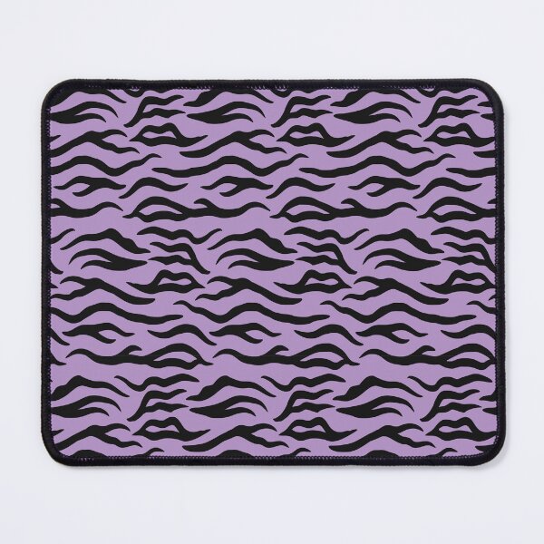 Item preview, Purple and Black tiger print designed and sold by pattern-archive.