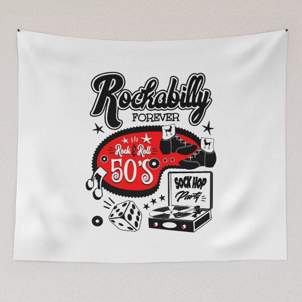 Item preview, 1950s Sock Hop Dance Party Rockabilly Music Rock and Roll Rockers Fifties designed and sold by MemphisCenter.