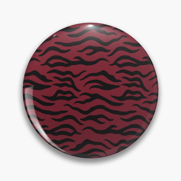 Item preview, Red and Black tiger print designed and sold by pattern-archive.