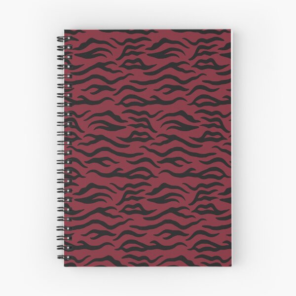 Item preview, Red and Black tiger print designed and sold by pattern-archive.