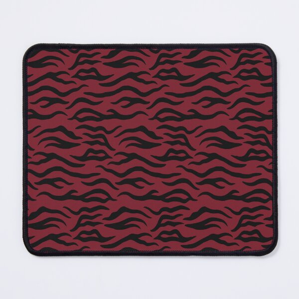 Item preview, Red and Black tiger print designed and sold by pattern-archive.