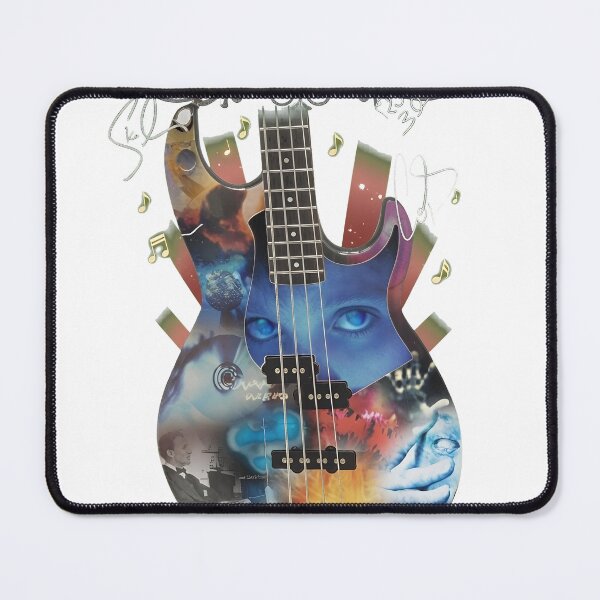 Item preview, Psychedelic Bass Guitar Music Art designed and sold by Echomyriad.