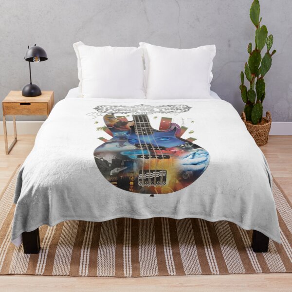 Item preview, Psychedelic Bass Guitar Music Art designed and sold by Echomyriad.