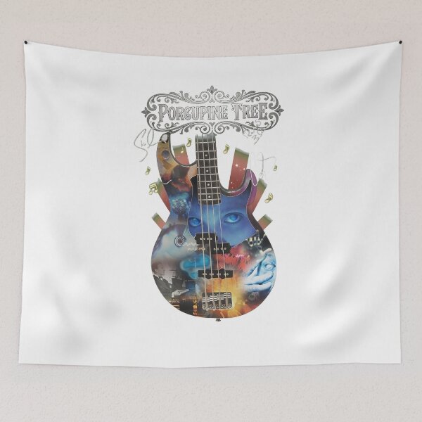 Item preview, Psychedelic Bass Guitar Music Art designed and sold by Echomyriad.