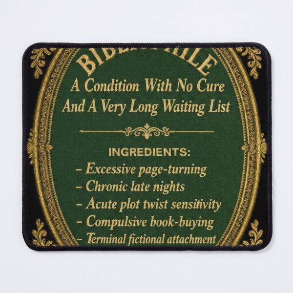 Item preview, Bibliophile Condition No Known Cure Vintage Shirt designed and sold by Goldenhourtees.