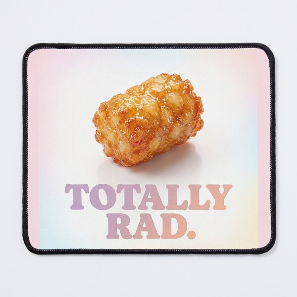 Item preview, Totally Rad Tater Tot Sticker | Y2K Retro Aesthetic Food Art designed and sold by DmaarGroup.