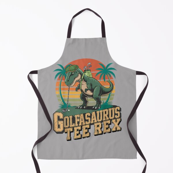 Artikelvorschau, Golfasaurus Tee Rex Vintage Golf Dinosaurier Retro Design entworfen und verkauft von KathieFaugh.