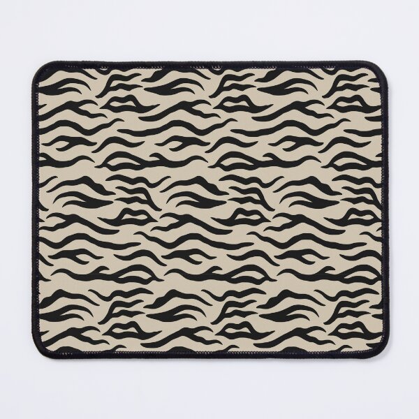 Item preview, Sand and Black tiger print designed and sold by pattern-archive.