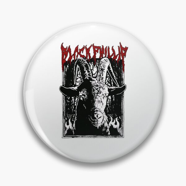 Item preview, Black Phillips Goat Metal Witch  designed and sold by AgentJerichoArt.
