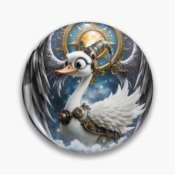 Item preview, The Curious Clockwork Swan designed and sold by nicky2342.