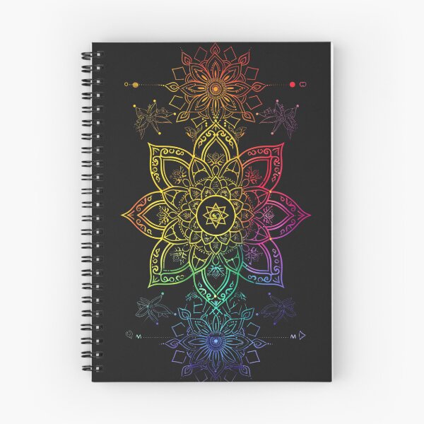 Item preview, Chakra Mandala - Seven Energy Centers & Sacred Geometry Wall designed and sold by RetroWaveArtCo.