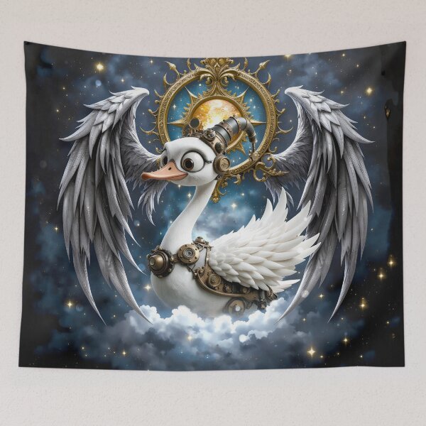 Item preview, The Curious Clockwork Swan designed and sold by nicky2342.