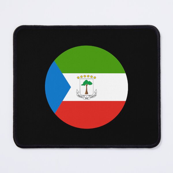 Item preview, Equatorial Guinea Circle Flag GQ designed and sold by shitpostee.