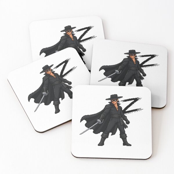 Item preview, Zorro Shadow Slash – Retro Pixel Fan Art designed and sold by ANiyati.