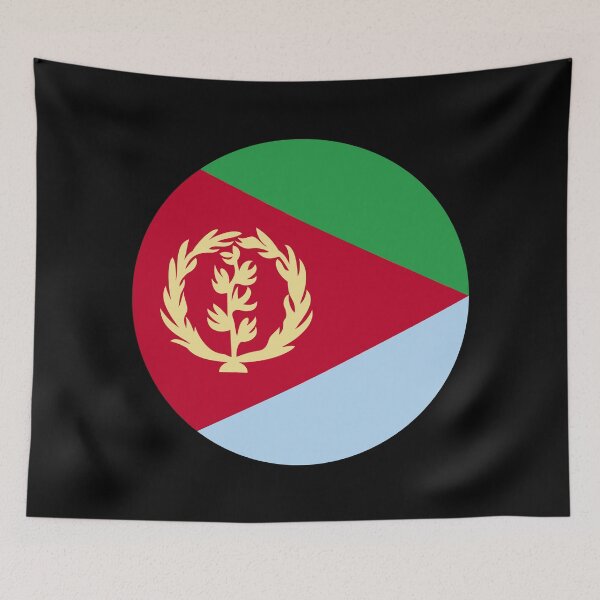 Item preview, Eritrea Circle Flag ER designed and sold by shitpostee.