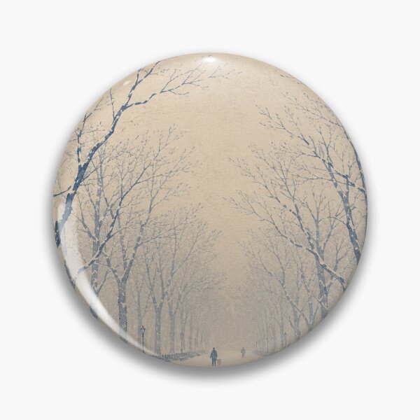 Item preview, Winter Silence at The Mall designed and sold by UkiyoCities.