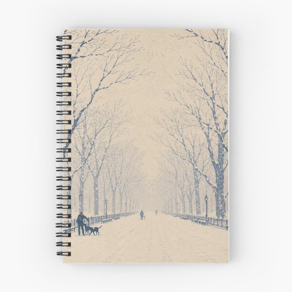 Item preview, Winter Silence at The Mall designed and sold by UkiyoCities.
