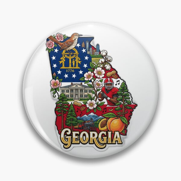 Item preview, Georgia designed and sold by FunFitsFactory.