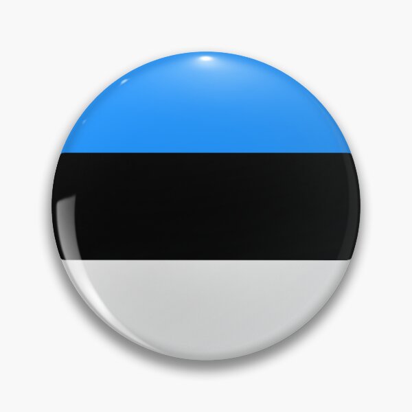 Item preview, Estonia Circle Flag EE designed and sold by shitpostee.