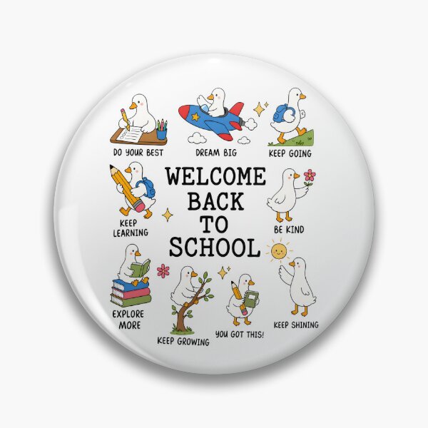 Item preview, Welcome Back To School Goose designed and sold by Poopielandia.