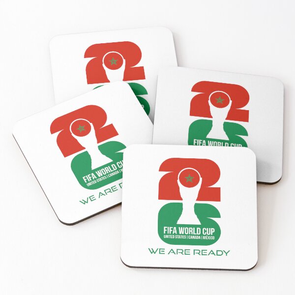 Item preview, Morocco World Cup 2026 We Are Ready Trophy Sticker designed and sold by topprinting.