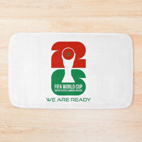Item preview, Morocco World Cup 2026 We Are Ready Trophy Sticker designed and sold by topprinting.