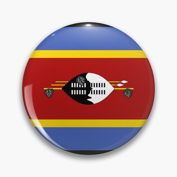Item preview, Eswatini Circle Flag SZ designed and sold by shitpostee.