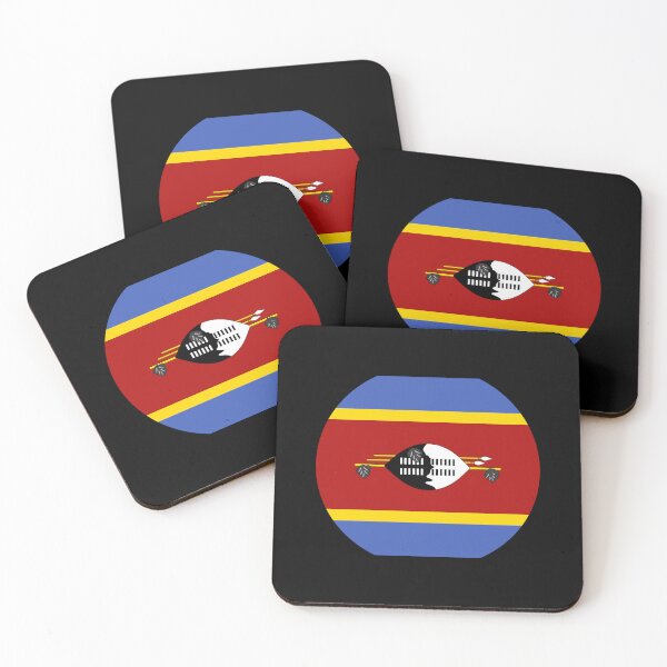 Item preview, Eswatini Circle Flag SZ designed and sold by shitpostee.