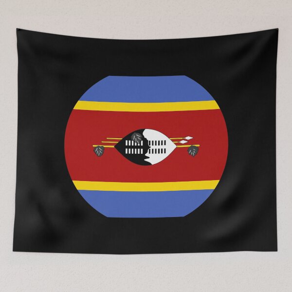 Item preview, Eswatini Circle Flag SZ designed and sold by shitpostee.